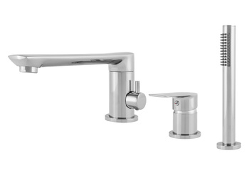 GRIFO DE BAÑERA DE 3 AGUJEROS S-1217 CROMO