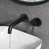 GRIFO DE LAVABO ROSA EMPOTRADO S-1077B NEGRO
