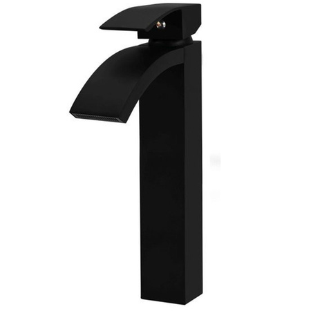 GRIFO DE LAVABO NEIRA ALTO S-1020HB NEGRO