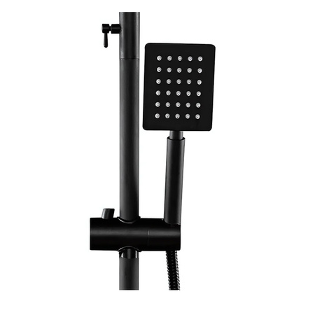 CONJUNTO DE DUCHA EXTERIOR AURORA S-1199B NEGRO