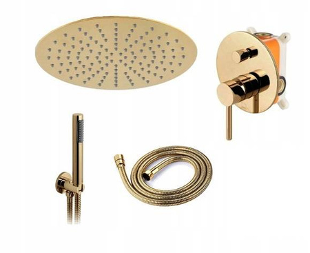 CONJUNTO DE DUCHA EMPOTRADA CARLO S-1098 DORADO