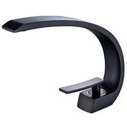 GRIFO DE LAVABO MOON DE PIE S-1080B NEGRO