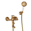GRIFO DE BAÑERA VERONA DE PARED RETRO S-1185V ORO VIEJO
