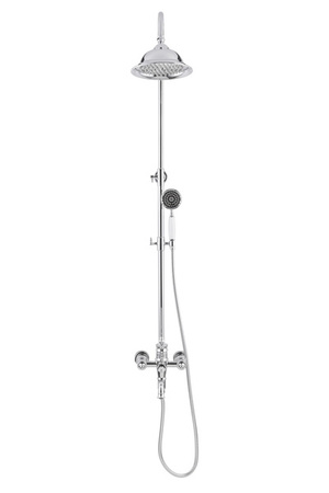 CONJUNTO DE DUCHA EXTERIOR ADELITA RETRO S-1125 CROMO