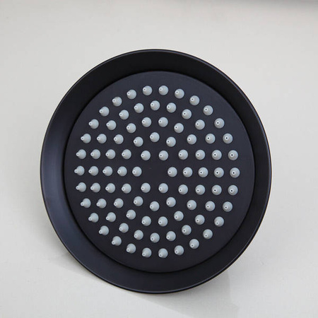 CONJUNTO DE DUCHA RETRO CAMILLA SUPERFICIAL S-1158B NEGRO