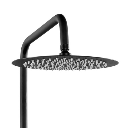 CONJUNTO DE DUCHA RETRO PALOMA S-1198B NEGRO