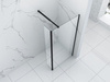 VIDRIO EXTENDIDO PARA PARED WALK-IN 40/200 NEGRO