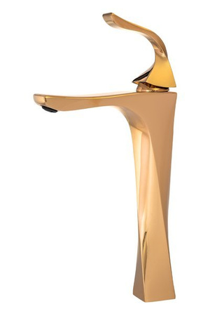 GRIFO DE LAVABO ALTO DORADO ALBA SEM-1141G