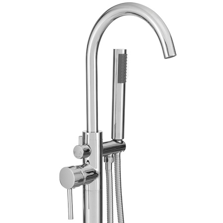 GRIFO DE BAÑERA ROSA INDEPENDIENTE S-1069C CROMADO