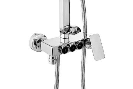 CONJUNTO DE DUCHA BIANCA EXTERIOR S-1160 CROMO