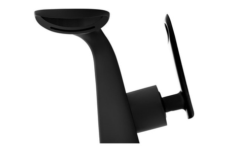 GRIFO DE LAVABO ELIZA DE PIE BAJO S-1143B NEGRO