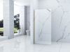 MAMPARA DE DUCHA WALK-IN 70x200 TRANSPARENTE DORADA