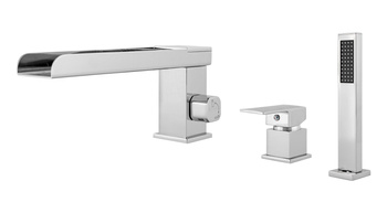 GRIFO DE BAÑERA DE 3 AGUJEROS S-1218 CROMO