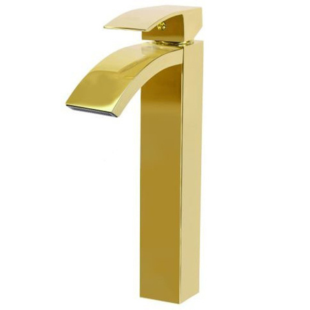 Grifo de lavabo NEIRA alto S-1020HG dorado