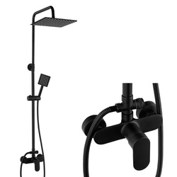 CONJUNTO DE DUCHA MARTINA EXTERIOR S-1190B NEGRO