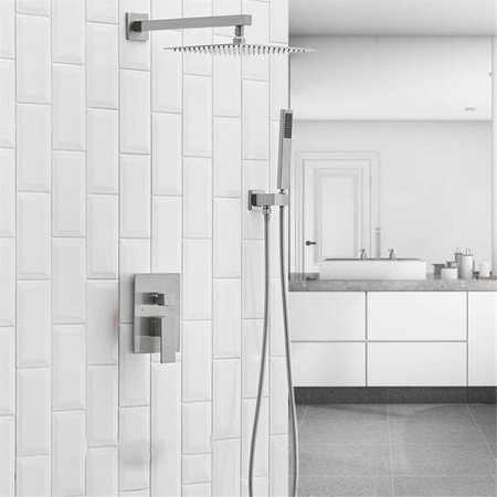 CONJUNTO DE DUCHA EMPOTRADA BASILIO S-1103 CROMO