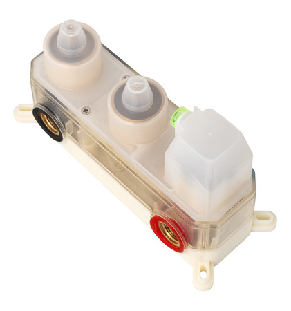 CONJUNTO DE DUCHA ENZO EMPOTRADO CON TERMOSTATO S-1159 DORADO