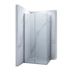 CABINA DE DUCHA BAXLER CUADRADA TRANSPARENTE - 80X80X190 CROMO
