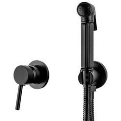 Grifo de bidé empotrado ROSA - Conjunto higiénico S-1116B negro