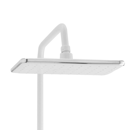 CONJUNTO DE DUCHA EXTERIOR LIVIA S-1205CW CROMO/BLANCO