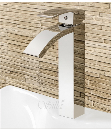 GRIFO DE LAVABO ALTO NEIRA S-1020H CROMADO