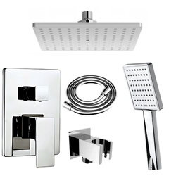 CONJUNTO DE DUCHA EMPOTRADO BASILIO S-1103 V5 CROMO