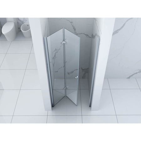 PUERTA DE DUCHA PLEGABLE BOSTON - 190 X 95 CM CROMADA