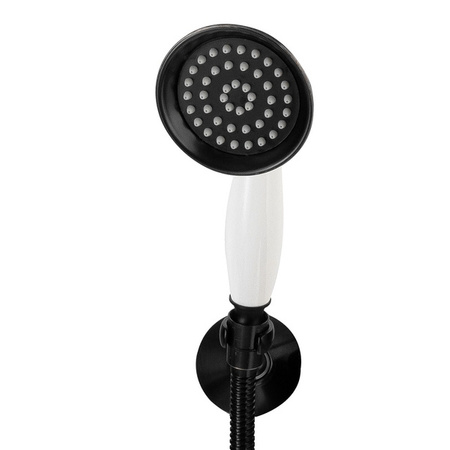 GRIFO DE BAÑERA VERONA DE PARED RETRO S-1185B NEGRO