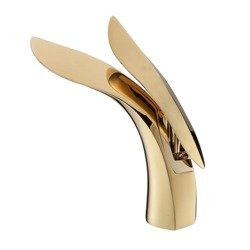 GRIFO DE LAVABO NEILA DE PIE BAJO S-1073G DORADO