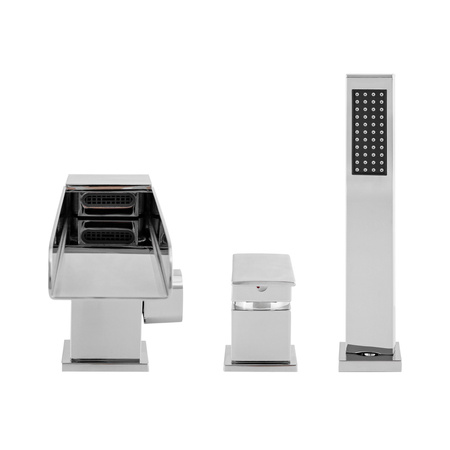 GRIFO DE BAÑERA DE 3 AGUJEROS S-1218 CROMO