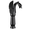 GRIFO DE LAVABO SWENNA ALTO RETRO S-1178B NEGRO