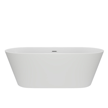 BAÑERA EXENTA EMILY ACRÍLICA 150×75×58 BLANCA