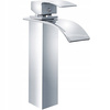 Grifo de lavabo alto CASCADE S-1001D cromo