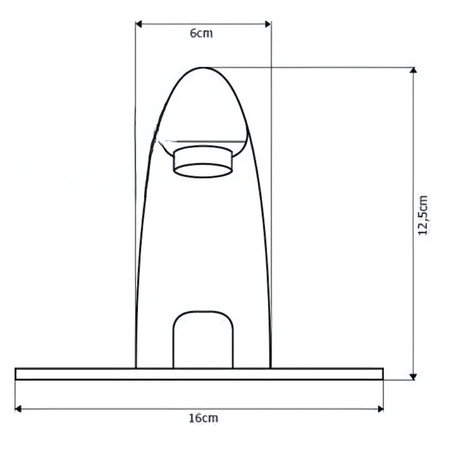 GRIFO DE LAVABO SIN CONTACTO CON SENSOR S-1018 CROMADO