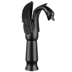 GRIFO DE LAVABO SWENNA ALTO RETRO S-1178B NEGRO